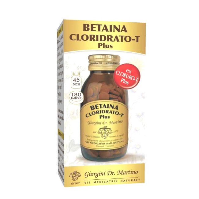 BETAINA CLORIDRATO-T PLUS 180 PASTIGLIE BETAINA CLORIDRATO-T PLUS 180 PASTIGLIE