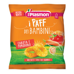 PLASMON DRY SNACK PAFF CAROTA POMODORO 15 G