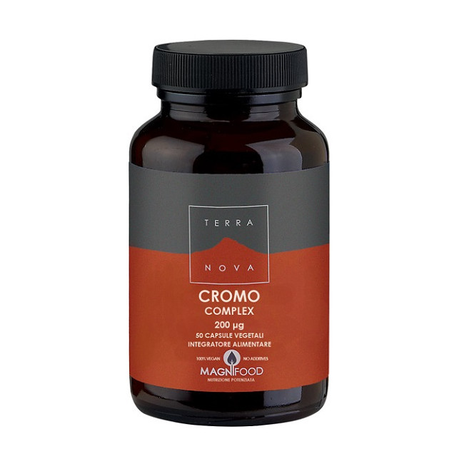 TERRANOVA COMPLESSO DI CROMO 50 CAPSULE TERRANOVA COMPLESSO DI CROMO 50 CAPSULE
