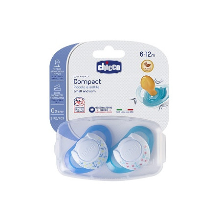 CHICCO SUCCHIETTO COMPACT BOY S6-16 MESI 2 PEZZI