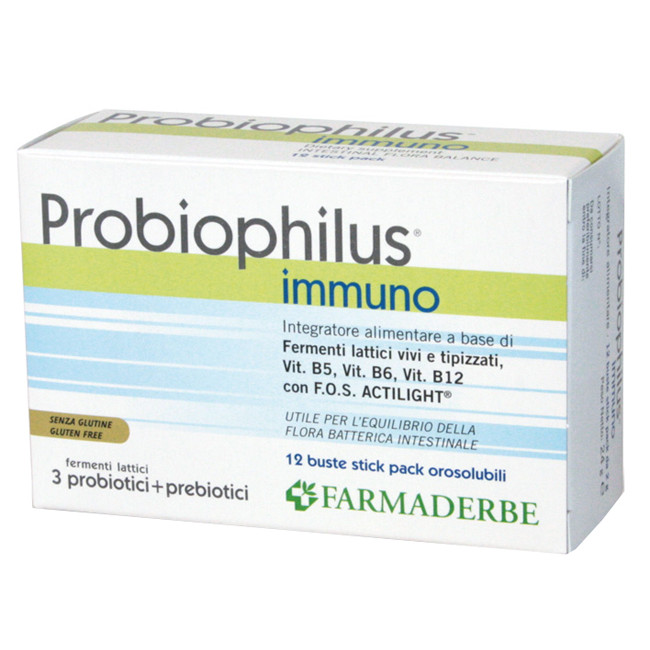 PROBIOPHILUS IMMUNO 12 BUSTE PROBIOPHILUS IMMUNO 12 BUSTE