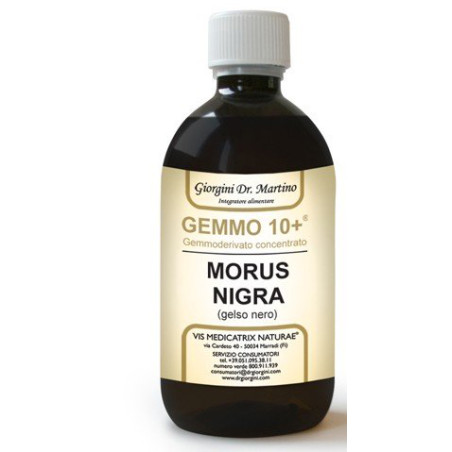 GEMMO 10+ GELSO NERO 500 ML LIQUIDO ANALCOLICO
