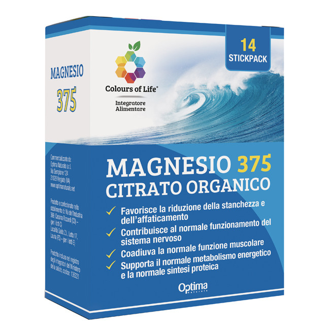 COLOURS OF LIFE MAGNESIO 375 14 STICK COLOURS OF LIFE MAGNESIO 375 14 STICK
