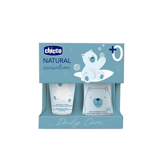 CHICCO NATURAL SENSATION SET BAGNOSHAMPOO+CREMA CORPO CHICCO NATURAL SENSATION SET BAGNOSHAMPOO+CREMA CORPO