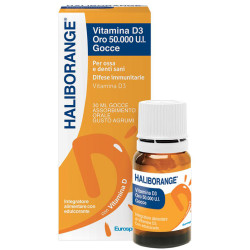 HALIBORANGE VITAMINA D3 ORO 50000UI GOCCE 30 ML