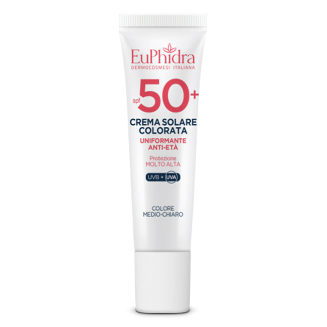 EUPHIDRA KALEIDO CREMA COLORATA MEDIO-CHIARO VISO SPF50+ 30 ML EUPHIDRA KALEIDO CREMA COLORATA MEDIO-CHIARO VISO SPF50+ 30 ML