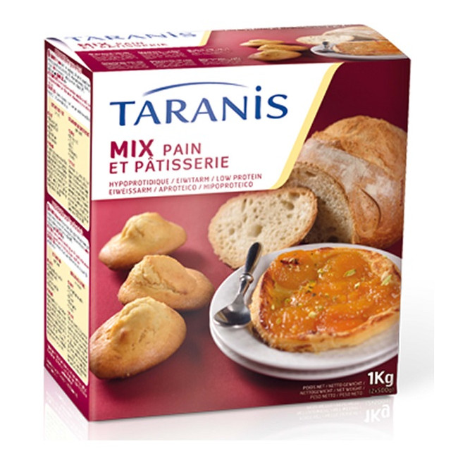 TARANIS MIX FARINA PER PANE E PASTICCERIA 1 KG TARANIS MIX FARINA PER PANE E PASTICCERIA 1 KG