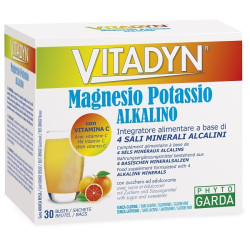 Vitadyn Magnesio Potassio Alkalino Energetico e antifatica 30 bustine