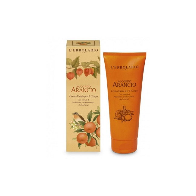 ARANCIO CREMA FLUIDA PER IL CORPO 200 ML ARANCIO CREMA FLUIDA PER IL CORPO 200 ML