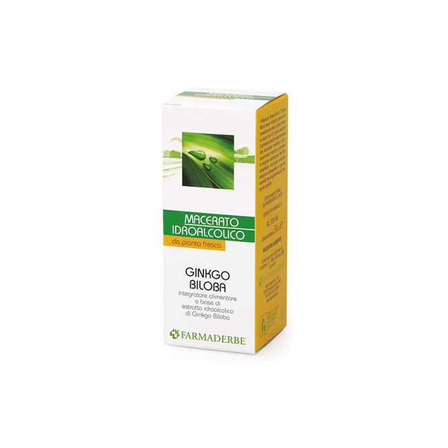 GINKGO BILOBA MACERATO IDROALCOLICO 50 ML GINKGO BILOBA MACERATO IDROALCOLICO 50 ML