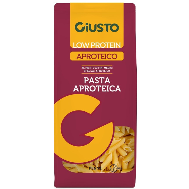 GIUSTO APROTEICO PENNE RIGATE 250 G GIUSTO APROTEICO PENNE RIGATE 250 G