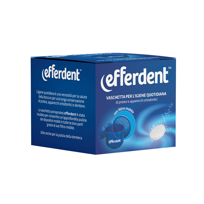 EFFERDENT VASCHETTA PORTAPROTESI EFFERDENT VASCHETTA PORTAPROTESI