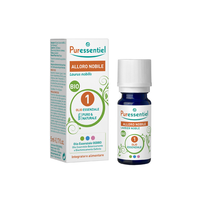 PURESSENTIEL ALLORO NOBILE OLIO ESSENZIALE BIO 5 ML PURESSENTIEL ALLORO NOBILE OLIO ESSENZIALE BIO 5 ML