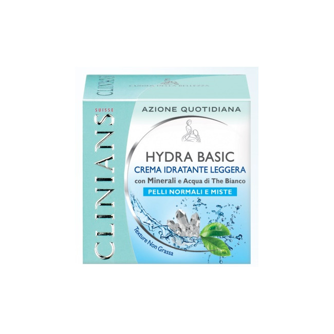 CLINIANS CREMA IDRATANTE LEGGERA DA 50 ML CLINIANS CREMA IDRATANTE LEGGERA DA 50 ML