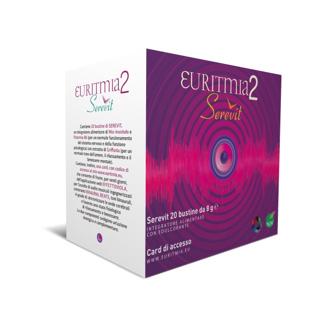 EURITMIA 2 SEREVIT 20 BUSTINE + CARD ACCESSO SITO ONLINE EURITMIA 2 SEREVIT 20 BUSTINE + CARD ACCESSO SITO ONLINE