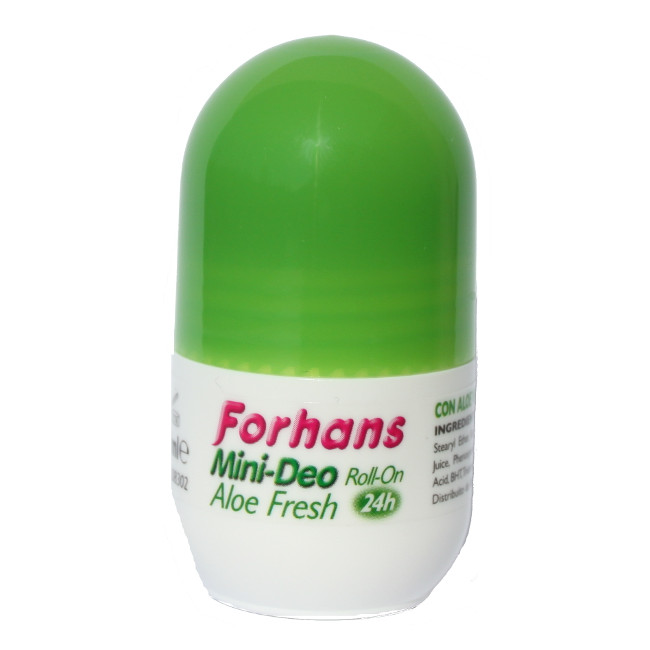 FORHANS MINI DEO ALOE FRESH 20 ML FORHANS MINI DEO ALOE FRESH 20 ML