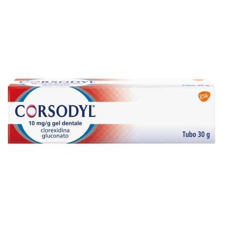 Gsk Corsodyl 1g/100g Gel Dentale Azione Disinfettante Del Cavo Orale Tubetto 30g Gsk Corsodyl 1g/100g Gel Dentale Azione Disinfettante Del Cavo Orale Tubetto 30g