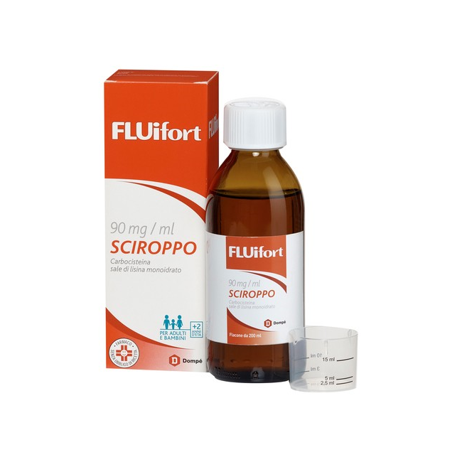 FLUIFORT*SCIR 200ML 90MG/ML+MI FLUIFORT*SCIR 200ML 90MG/ML+MI