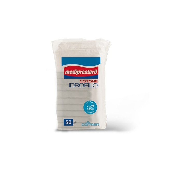 COTONE IDROFILO FU MEDIPRESTERIL 50 G COTONE IDROFILO FU MEDIPRESTERIL 50 G