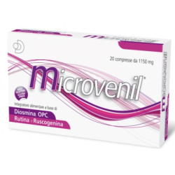Microvenil Integratore Alimentare 20 Compresse 1150mg