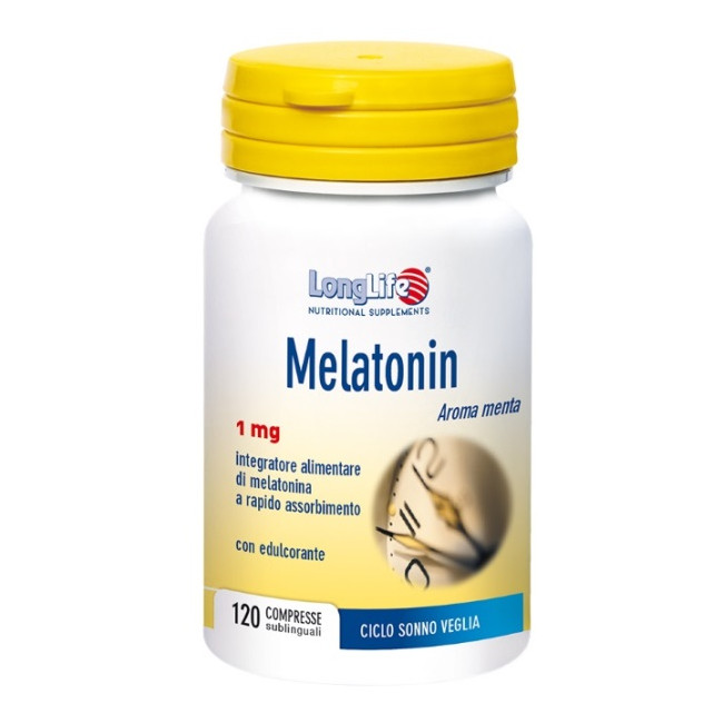 LONGLIFE MELATONIN 1 MG 120 COMPRESSE LONGLIFE MELATONIN 1 MG 120 COMPRESSE