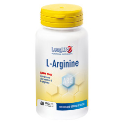Longlife L-Arginine 500mg Integratore Alimentare 60 Tavolette