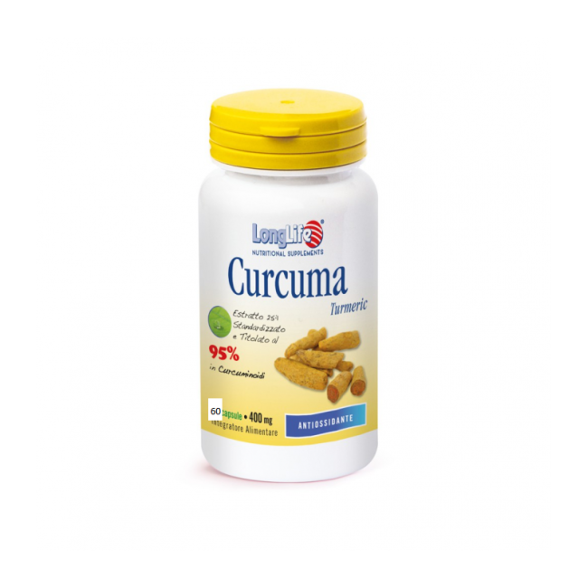 LONGLIFE CURCUMA 60 CAPSULE VEGETALI LONGLIFE CURCUMA 60 CAPSULE VEGETALI