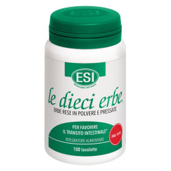 ESI LE DIECI ERBE 100 TAVOLETTE 40 G
