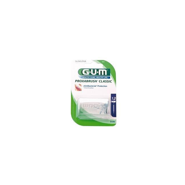Gum Proxabrush Protezione Antibatterica Scovo 8 Pezzi Gum Proxabrush Protezione Antibatterica Scovo 8 Pezzi