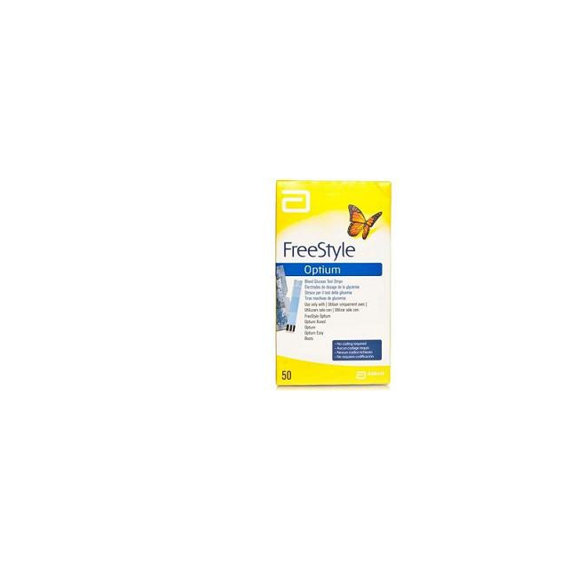 STRISCE MISURAZIONE GLICEMIA FREESTYLE OPTIUM TEST STRIPS 25 PEZZI STRISCE MISURAZIONE GLICEMIA FREESTYLE OPTIUM TEST STRIPS 25 PEZZI