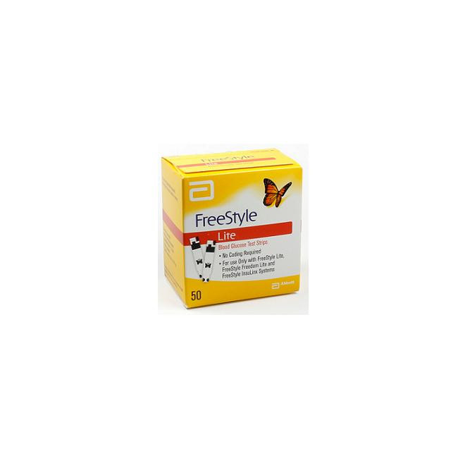 STRISCE MISURAZIONE GLICEMIA FREESTYLE LITE 50 PEZZI STRISCE MISURAZIONE GLICEMIA FREESTYLE LITE 50 PEZZI