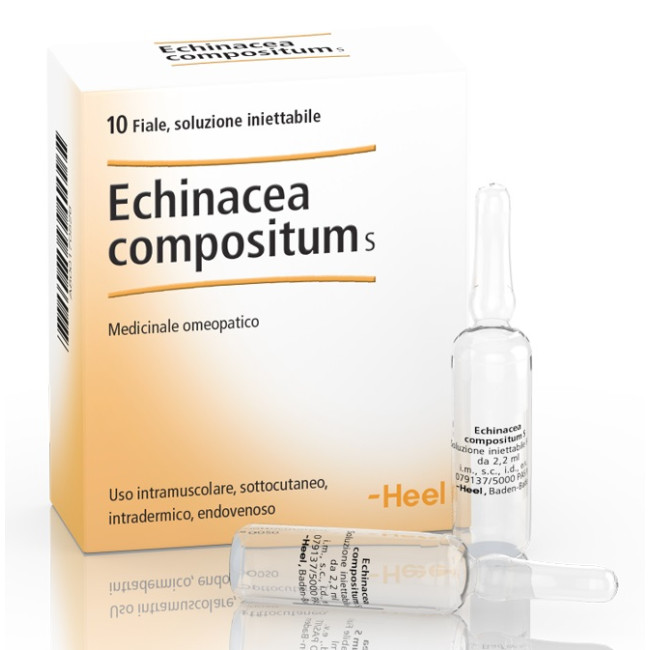 HEEL ECHINACEA COMPOSTA S 10 FIALE DA 2,2 ML L'UNA HEEL ECHINACEA COMPOSTA S 10 FIALE DA 2,2 ML L'UNA