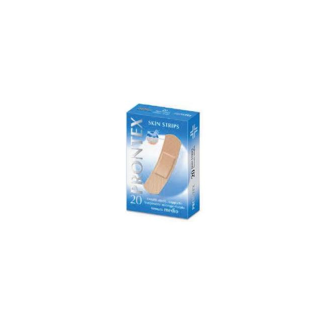 CEROTTO PRONTEX SKIN STRIPS FORMATO MEDIO ASTUCCIO 20 PEZZI CEROTTO PRONTEX SKIN STRIPS FORMATO MEDIO ASTUCCIO 20 PEZZI