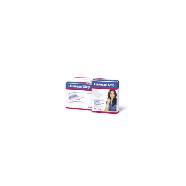 CEROTTO PER SUTURA LEUKOSAN STRIP 6X75MM 2 BUSTE X 3 CEROTTI CEROTTO PER SUTURA LEUKOSAN STRIP 6X75MM 2 BUSTE X 3 CEROTTI