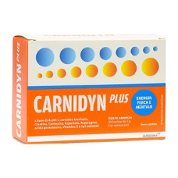 Confezione da 20 bustine di Carnidyn Integratore energetico contro la stanchezza