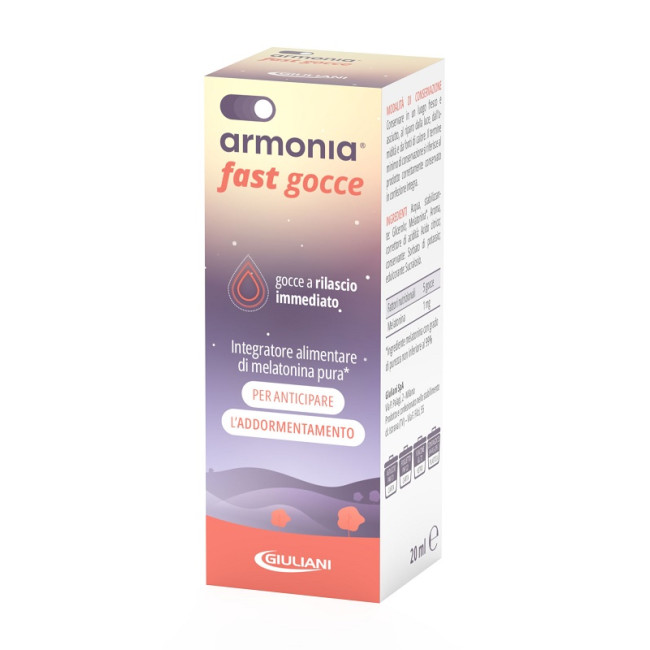 ARMONIA FAST 1 MG MELAT GOCCE 20 ML ARMONIA FAST 1 MG MELAT GOCCE 20 ML