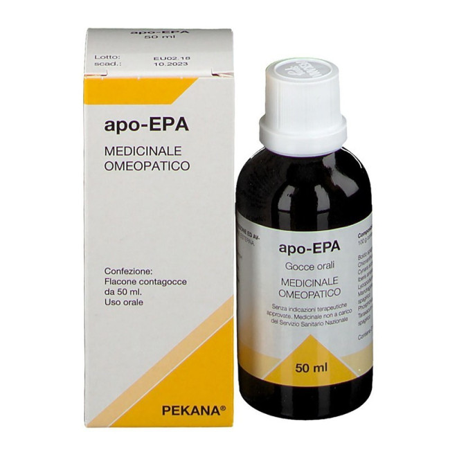 Named Pekana Apo Epa Prodotto Omeopatico-Spagirico Gocce 30ml Named Pekana Apo Epa Prodotto Omeopatico-Spagirico Gocce 30ml