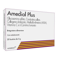 Amedial Plus Integratore Alimentare 20 Bustine da 5gr