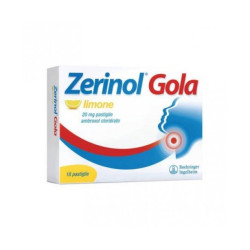 Zerinol Gola Limone 20mg 18 Pastiglie