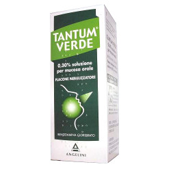 Angelini Tantum Verde 0,3% Nebulizzatore Per Mal Di Gola E Irritazioni Della Bocca Spray 15ml 0.3%