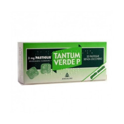 Angelini Tantum Verde P Mal Di Gola Gusto Menta 20 Pastiglie 3mg