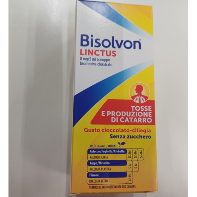 Bisolvon Sciroppo Flacone 200 Ml 8 Mg/5 Ml Bisolvon Sciroppo Flacone 200 Ml 8 Mg/5 Ml