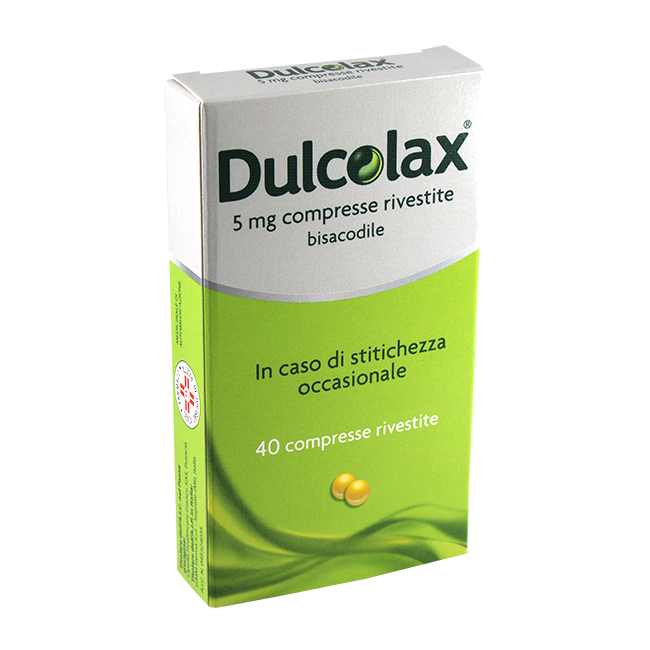 Dulcolax 40 Compresse Rivestite 5mg Dulcolax 40 Compresse Rivestite 5mg