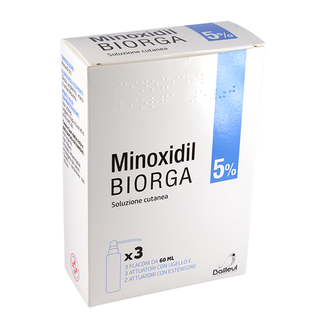 Minoxidil Biorga Sol Cut 3fl5% Minoxidil Biorga Sol Cut 3fl5%
