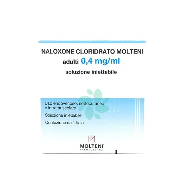 Naloxone Cloroidrato MOLTENI  0,4mg  1 Fiala 1ml