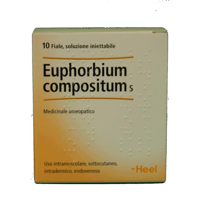 HEEL EUPHORBIUM COMPOSITUM 10 FIALE DA 2,2 ML L'UNA
