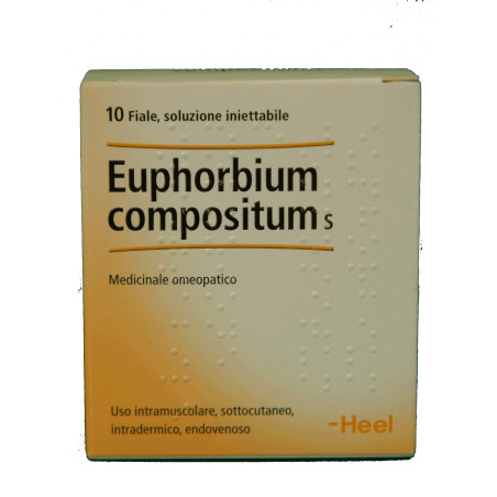 HEEL EUPHORBIUM COMPOSITUM 10 FIALE DA 2,2 ML L'UNA