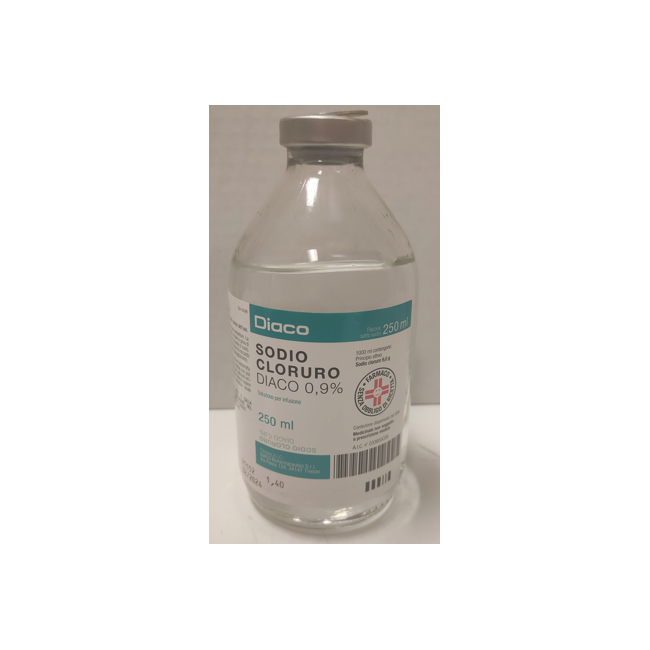 SODIO CLORURO DIACO*0,9% 250ML