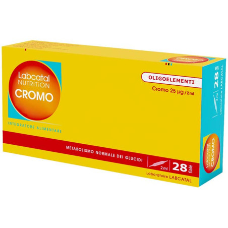 Labcatal Oligosol Cromo 28 Fiale Da 2ml