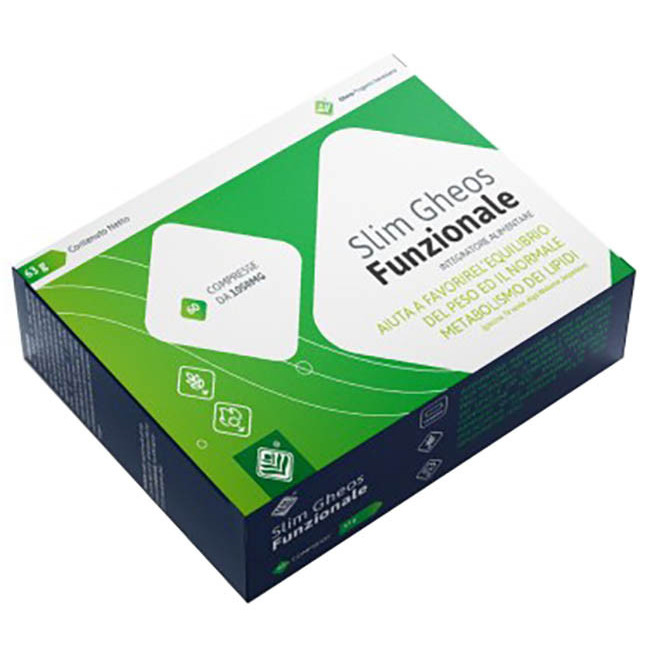 SLIM GHEOS FUNZIONALE 60 COMPRESSE 63 G